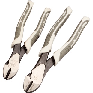 斜口钳福冈工具斜嘴钳电子剪线钳 钢丝电工6寸钳子工业级剪钳