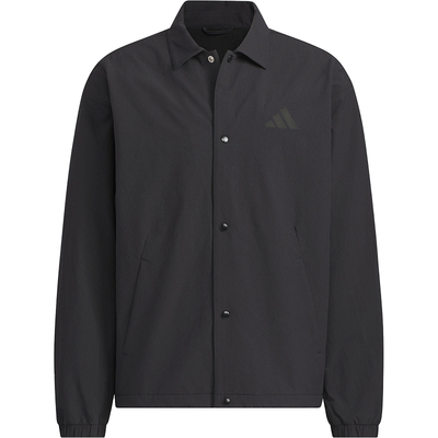 阿迪达斯男士翻领衬衫运动外套