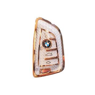 适用宝马老款钥匙套5系车530壳3系GT7系x1x3x4x5x6包扣325li525女