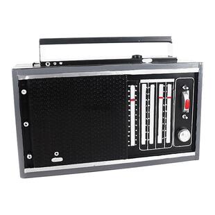 老上海收音机摆件仿真半导体民国收音机模型5060年代古董老物件