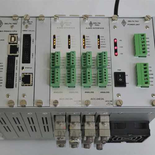 DELTA TAU Used 5Uni TURBO PMAC2 CPU,UMAC eXcom,4-AXIS,POWER