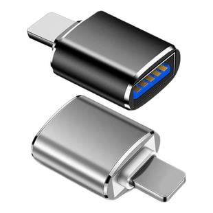 君麟适用苹果手机u盘转接头usb3.0口otg头lightning转接口ipad读取连接苹果转接头iPhone转接头手机连接u盘转