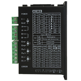 H2MD步进电机驱动器端子激光打标雕刻GKG机425786步进电机控制器