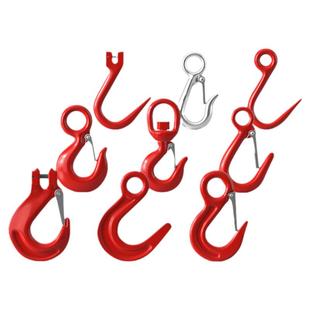 起重吊钩挂钩羊角钩大开口吊装钩子大全环眼吊勾吊车钩子挂钩