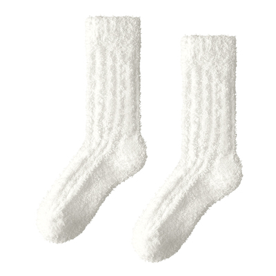 子墨珊瑚绒袜子男冬季加厚地板袜