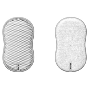 炊大皇钢丝洗碗抹布厨房清洁专用海绵擦二合一双面刷锅神器百洁布