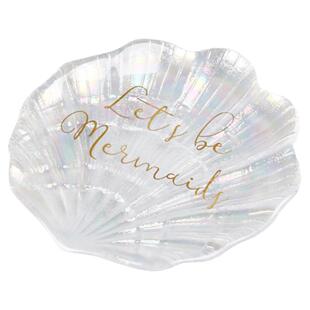 2026新款水晶玻璃碟精致小盘子碟子迷你蝶子盘家用高级感轻奢商用