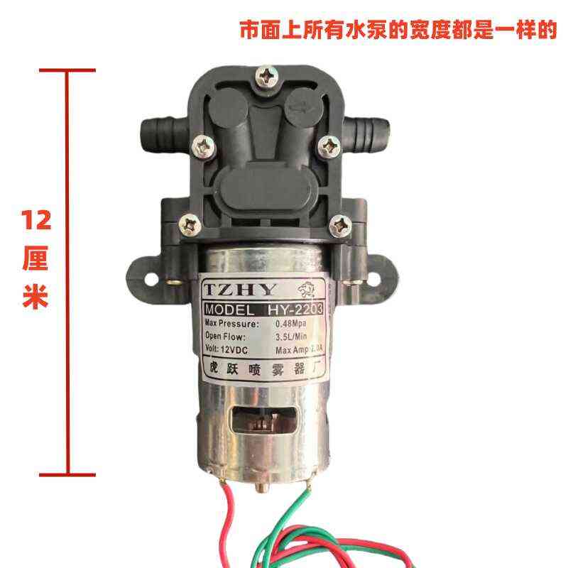 农用电动喷雾器包邮背负式智能型抽水小水泵12v大功率2203型