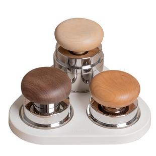 泰摩蘑菇系列 意式恒力压粉锤 咖啡布粉针 意式咖啡机布粉器套装