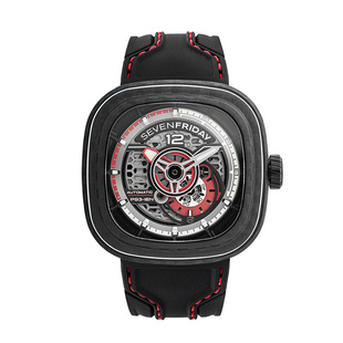 【官方正品】SEVENFRIDAY七个星期五碳纤维男机械手表PS3/02