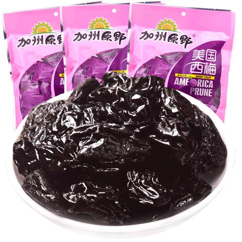 加州原野美国加州西梅300g袋装蜜饯果脯果干办公休闲零食孕妇小吃