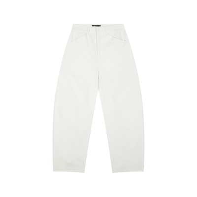 Oneup格子休闲裤香蕉裤