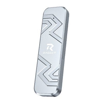 锐戟RAGEER m.2固态硬盘盒子nvme转typec外接硬盘盒30/42/60/2280