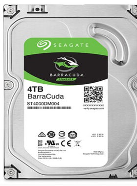 希捷酷鱼4TB硬盘ST4000DM004SATA