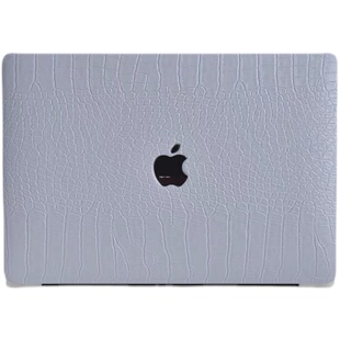 SHELL丨MacBook苹果笔记本Air13保护壳M1Pro15薄灰鳄鱼纹pro16Max