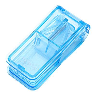 日本迷你切药片神器便携式切药器小号分药器随身药粒分割器磨药器