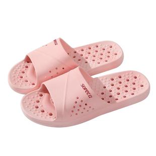 舒乐佳浴室洗澡拖鞋防滑漏水专用夏天室内家居卫生间男女凉拖鞋