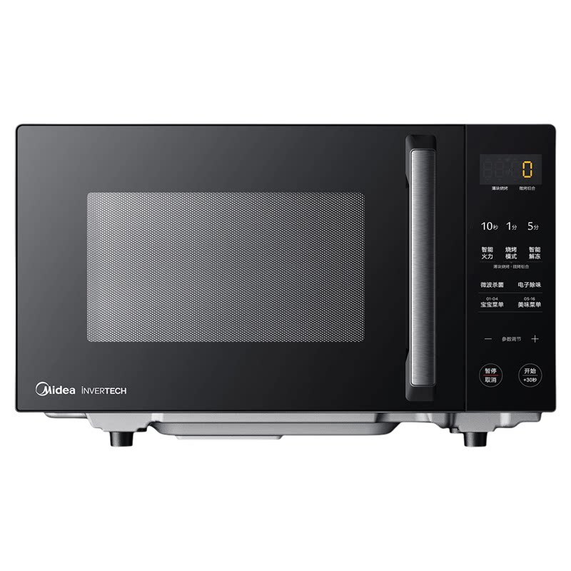 美的微波炉烤箱一体900W速热双模烧烤家用变频微烤一体机PC2323W