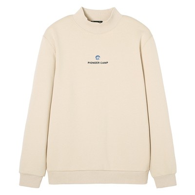 拓路者加绒半高领卫衣男套头纯棉