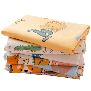 60S贡缎长绒棉儿童床笠纯棉单件 婴儿1.2米床罩床垫套保护套定做