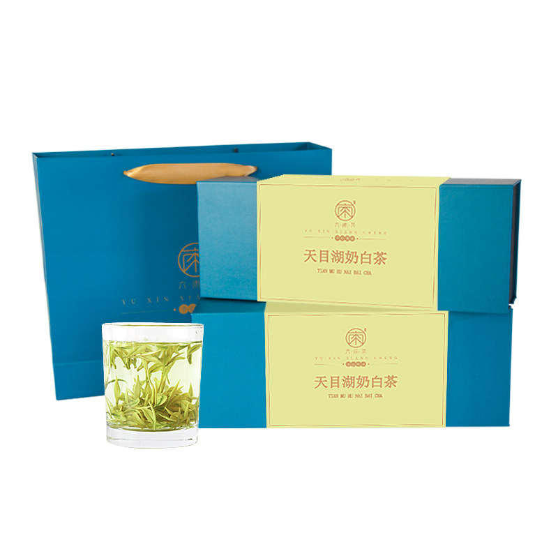明前特级天目湖奶白茶礼盒装茶叶