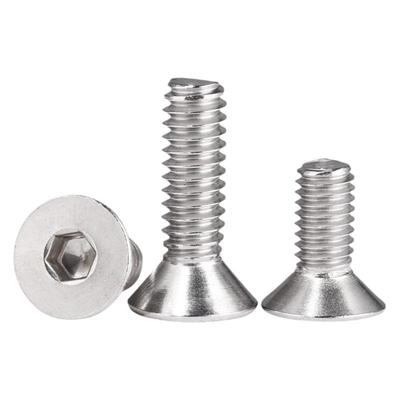 【英制美制】304沉头内六角螺栓