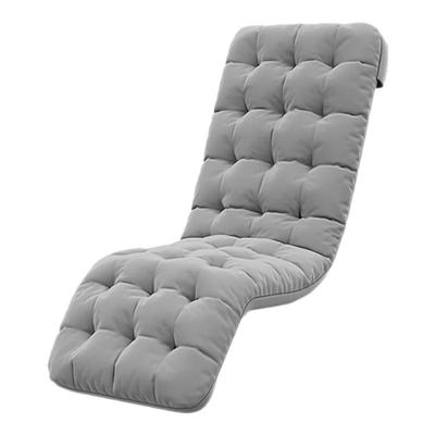 加厚躺椅垫子藤椅摇椅坐垫秋冬季加长加厚通用棉垫办公靠椅竹椅垫