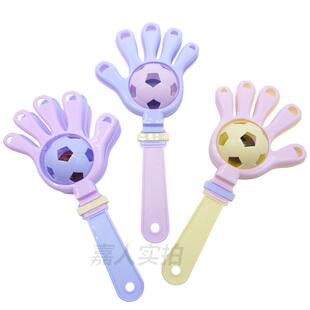 摇铃小手掌拍婴幼儿0-3岁早教安抚玩具听觉视觉抓握训练益智启蒙