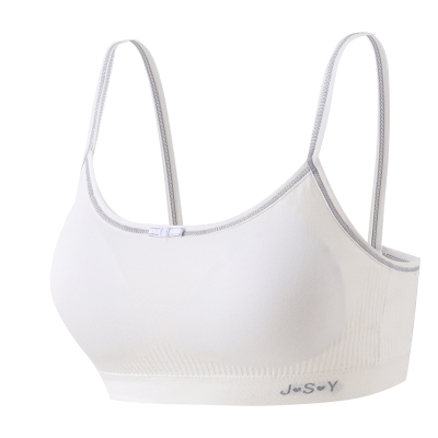 无缝彩棉夏季薄款发育期少女内衣