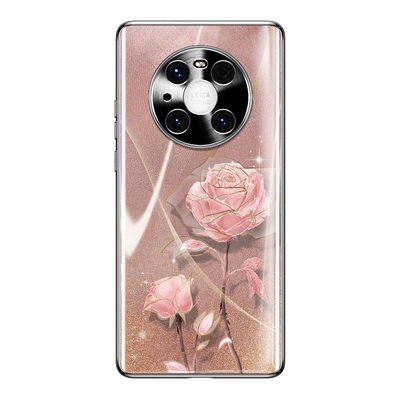 【曲面屏专用】高级感玫瑰手机壳
