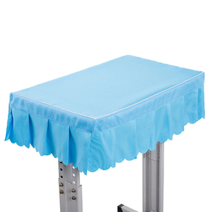 小学生桌罩桌布课桌套罩学校课桌布40*60天蓝色书桌罩套加厚桌套