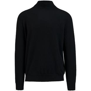 GOBI戈壁秋冬简约套头半高领商务休闲羊绒男士针织衫打底毛衣MK34