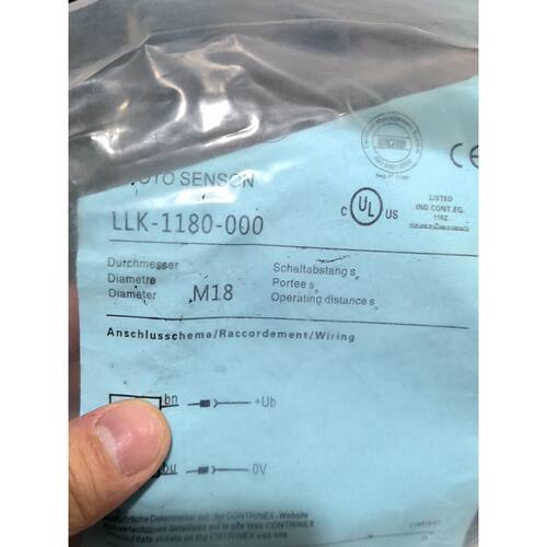 Contrinex光电传感器型号LLK1180