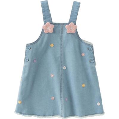 戴维贝拉女童背带裙连衣裙