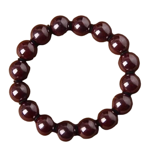 天然特级原石朱砂手串真紫金砂手链男女款原矿手串高含量正品