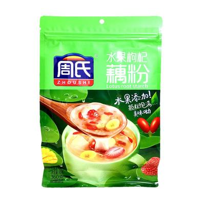 周氏枸杞水果坚果桂花藕粉360g