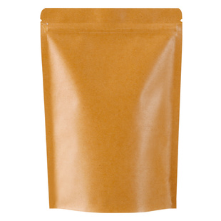 不开窗牛皮纸袋自立袋食品自封袋茶叶干果铝箔密封包装袋定制印刷