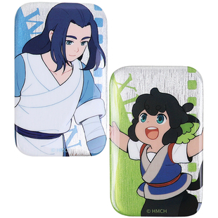 罗小黑战记大电影光影记忆人物徽章无限70mm方吧唧风息周边二次元