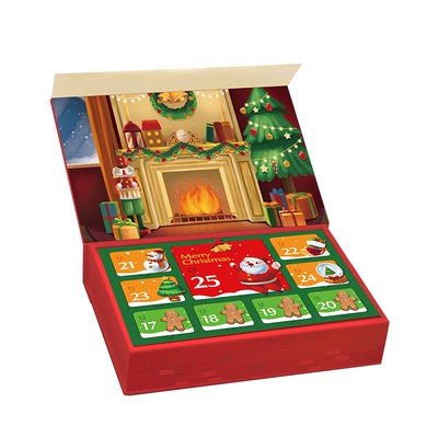天猫惊喜盒丨德芙圣诞倒计时巧克力礼盒牛奶mm豆脆香米巧克力