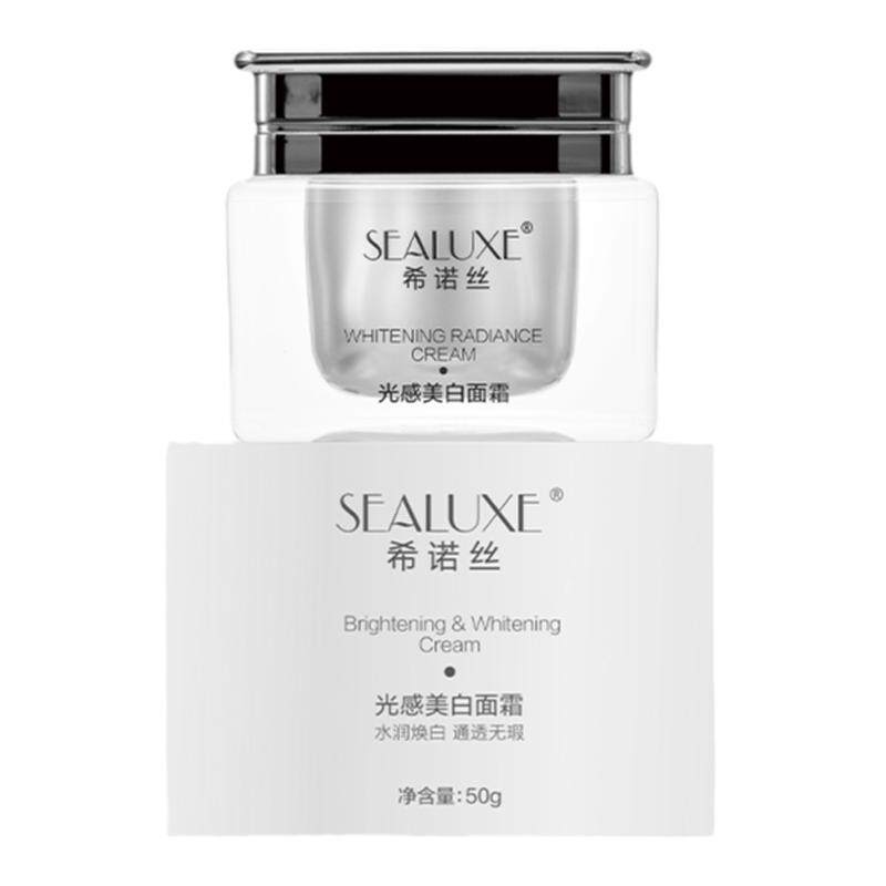 绿叶希诺丝光感美白面霜50g