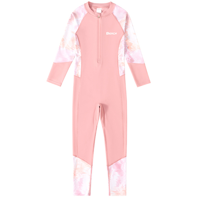 羽克长袖长裤女童泳衣保暖泡温泉