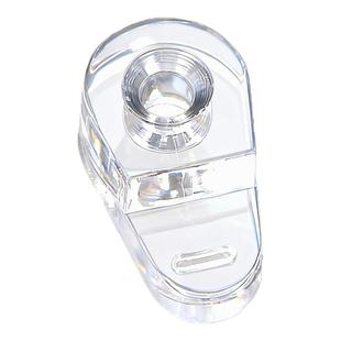 抖音同款浴霸防脱落固定夹松动固定塑料玻璃夹玻璃扣透明螺丝卡子