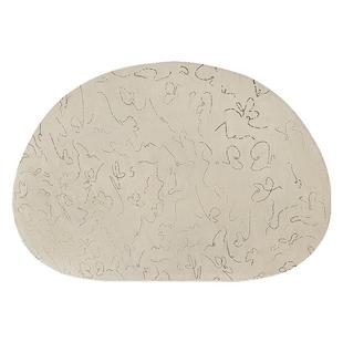 赛波斯无胶防水地毯蝴蝶美人高级感法式抑菌客厅卧室沙发青山美宿