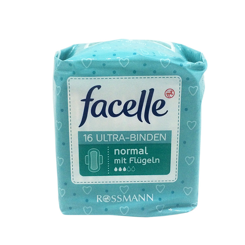 德国facelle夜用组合滴水卫生巾