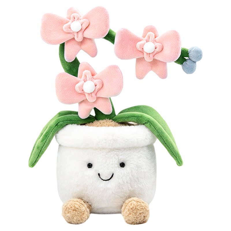 Smilebella毛绒花朵盆栽玩偶