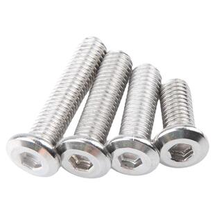 M3M4M5M6M8大平头薄头倒边内六角螺丝304不锈钢家具螺栓斜边螺钉