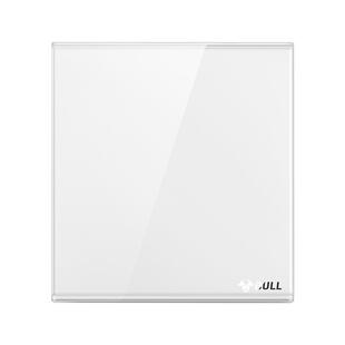 公牛g51高晶玻璃开关插座墙壁面板五孔二三插暗装家用珍珠白86型