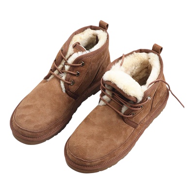 巨厚实保暖！采用隆丰AY等级羊皮毛一体皮料！雪地靴男女大码48码