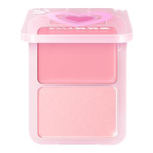 元气法则水光腮红盘高光脸部自然提亮立体清透水润眼颊两用气血色