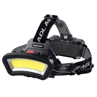 充电户外露营矿工红光头灯